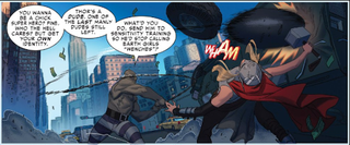 Illustration for article titled The New Thor Has Some Words (And Fists) For Misogynist Bad Guys